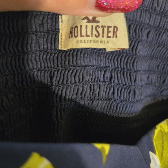 Hollister Floral Strapless Dress Size M - Picture 3 of 4